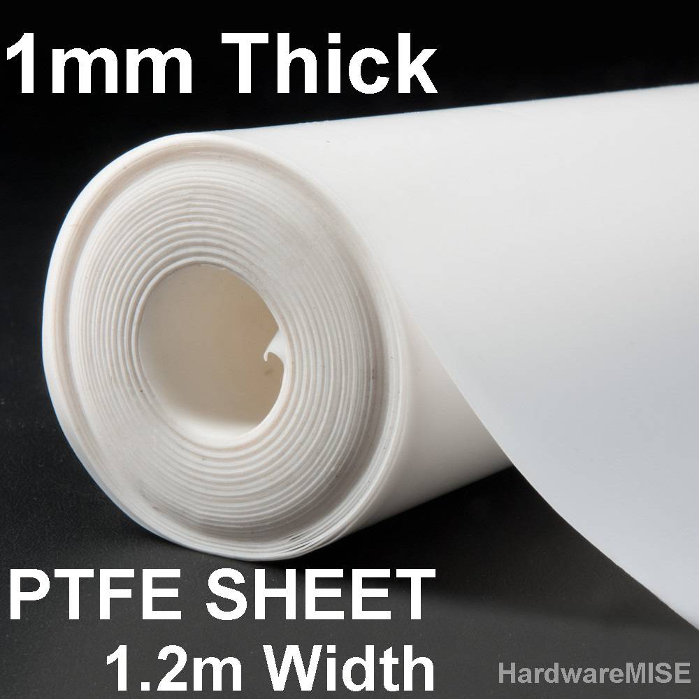 PTFE Sheet White Plate Film Thickness 1mm Malaysia Ready Stock